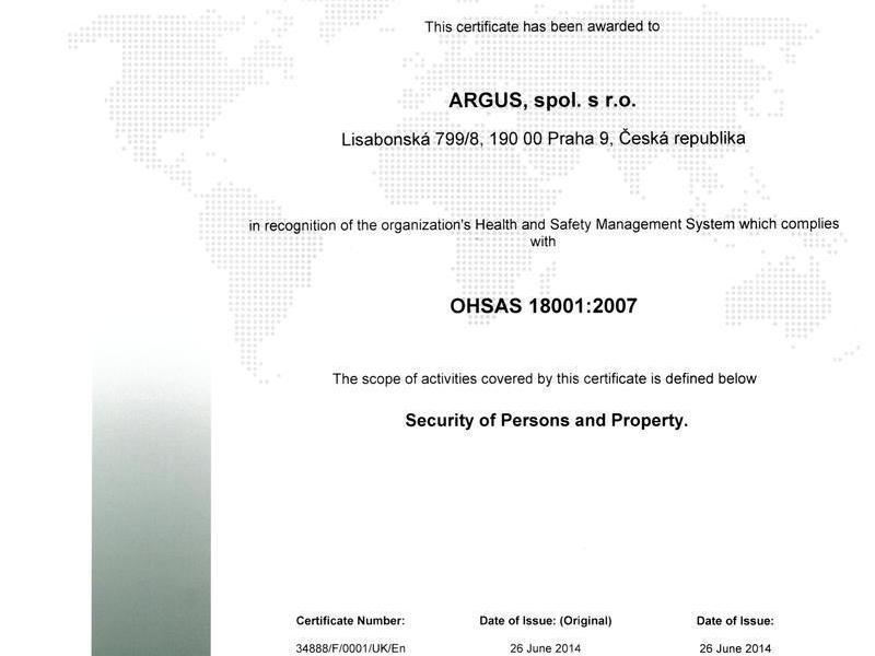 ISO 18001:2007